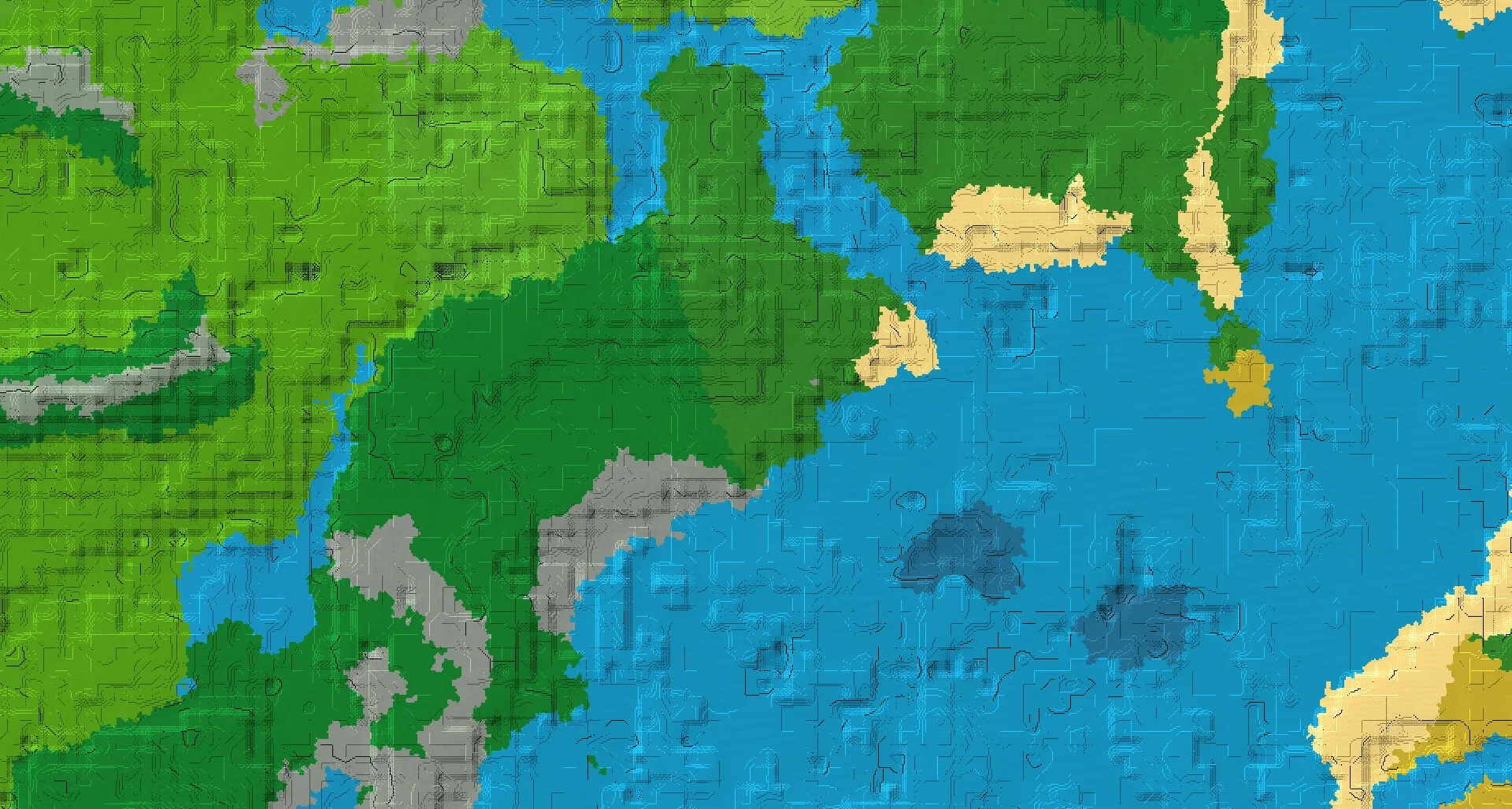 Seed map — Forest Start with Jungle Temple