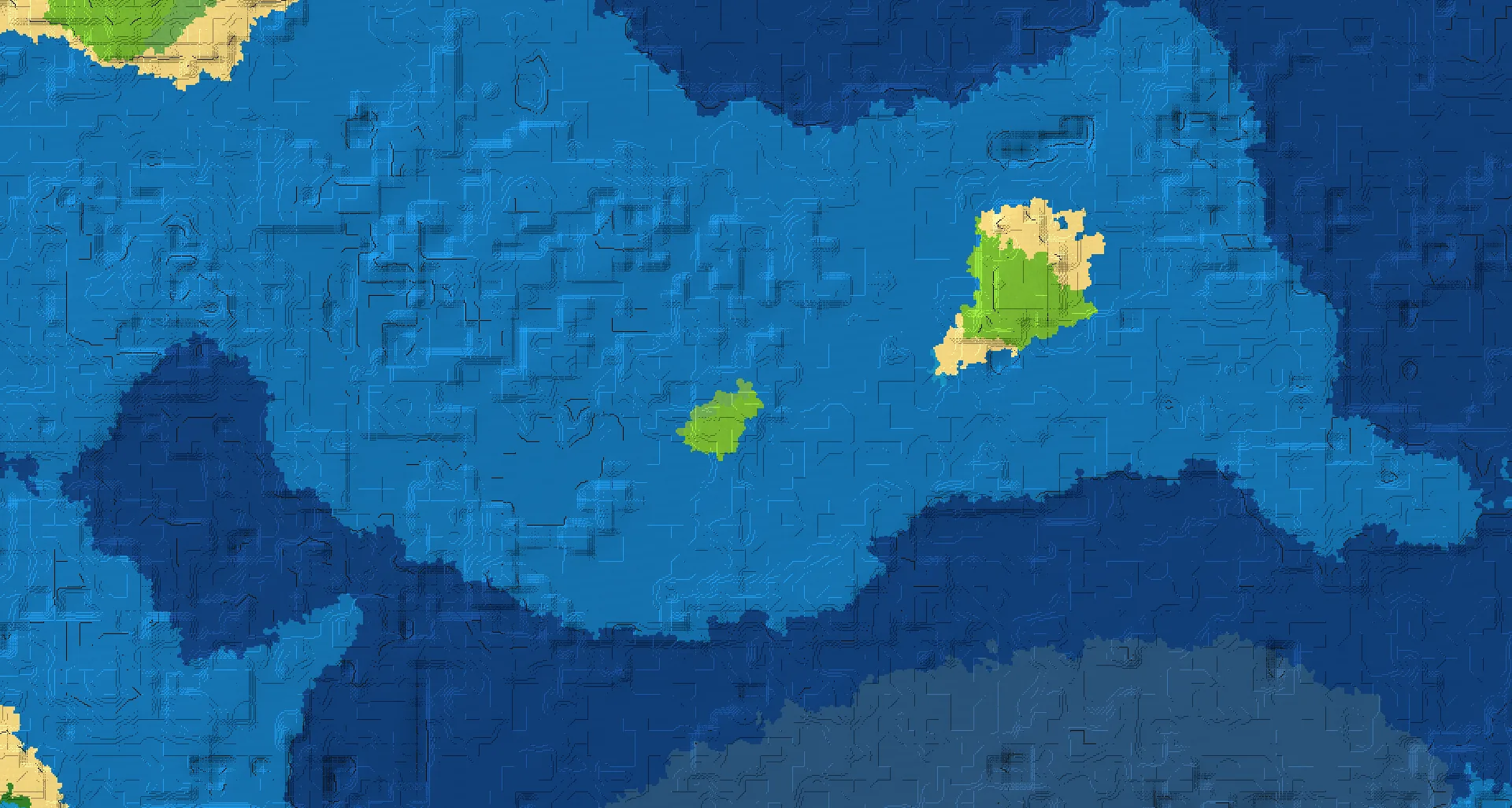 Seed map — Sunken monument bay