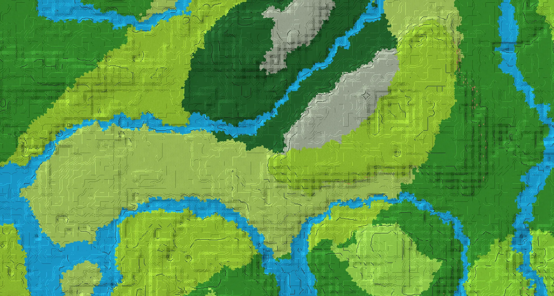 Seed map — Pale Garden Northwest of a Birch Forest Start