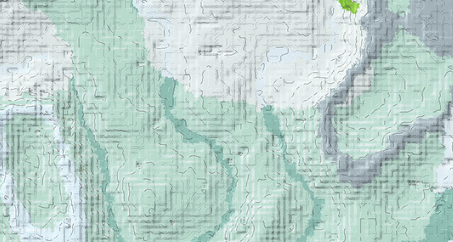 Seed map — Grove Start and an Ancient City Route