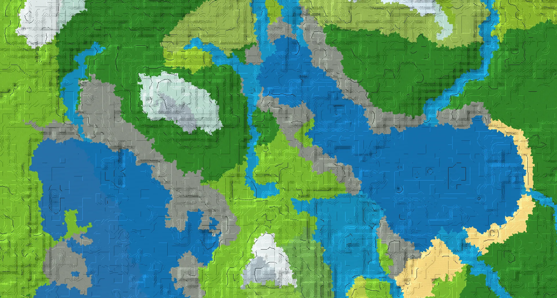 Seed map — Plains Start with Trial Chambers with Ancient City