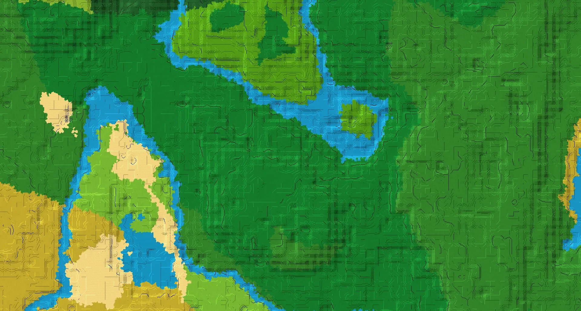 Seed map — Jungle Temple Northeast of a Jungle Start