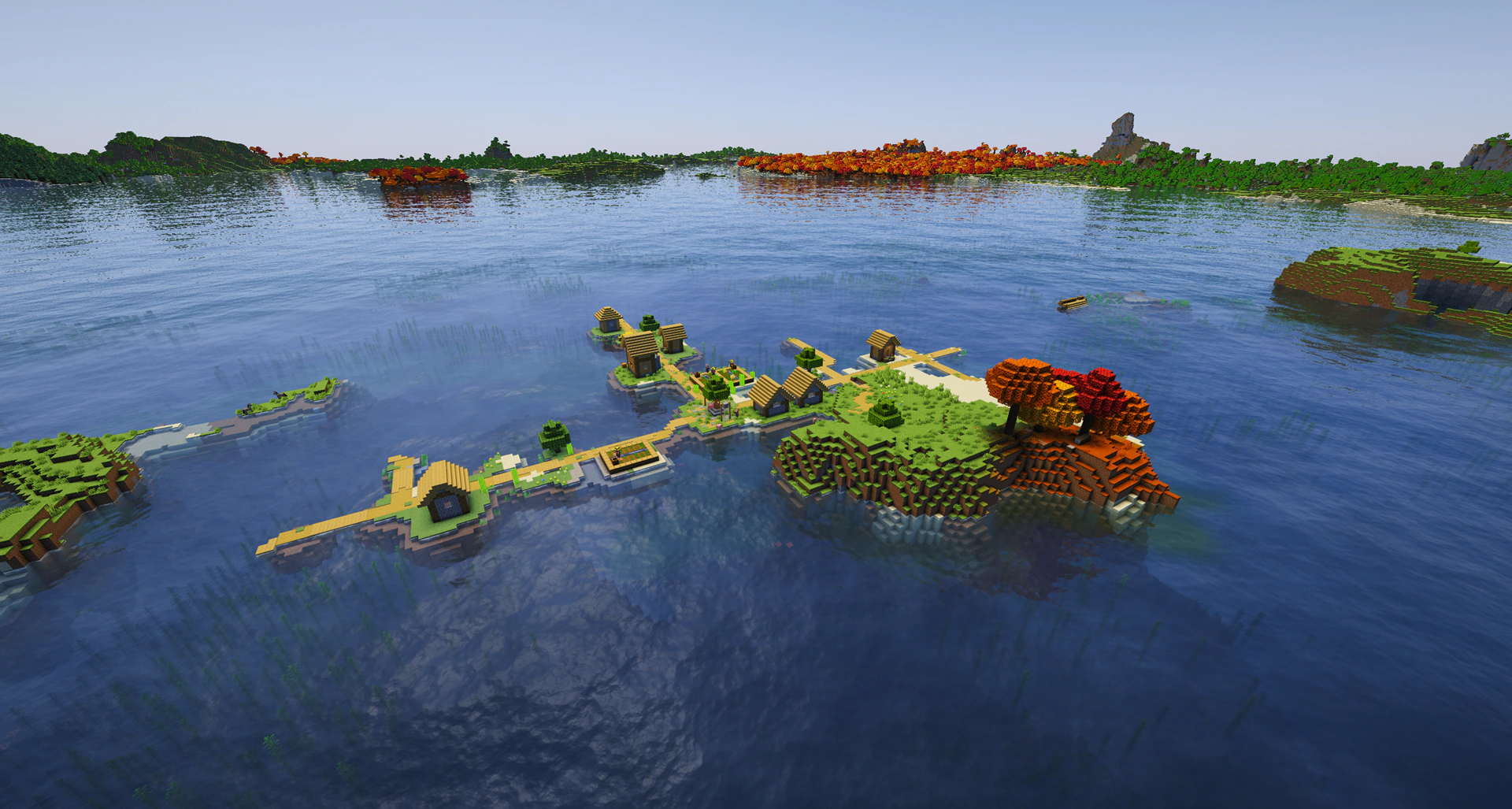 The Tiny Autumn Island