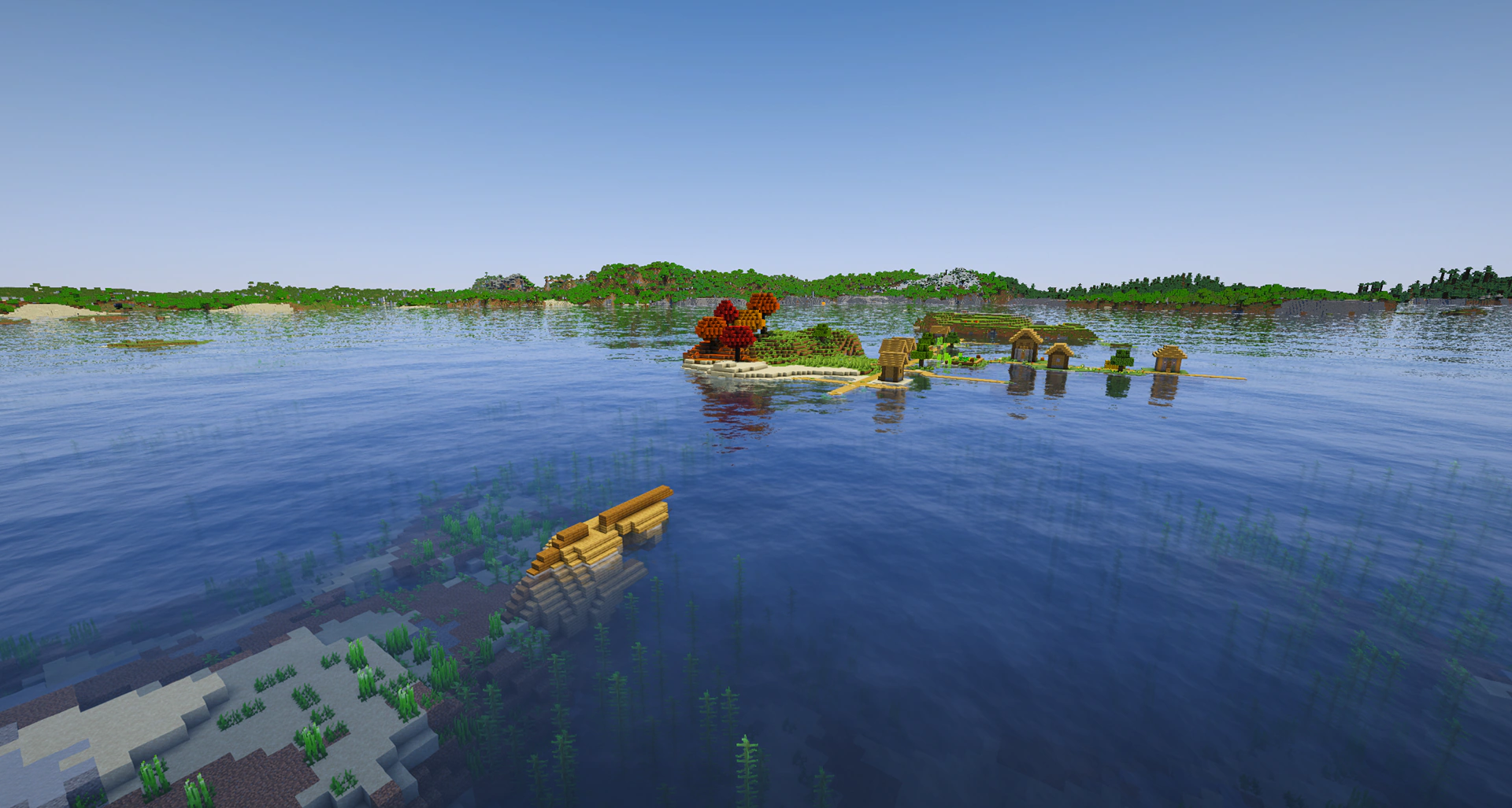 The Tiny Autumn Island