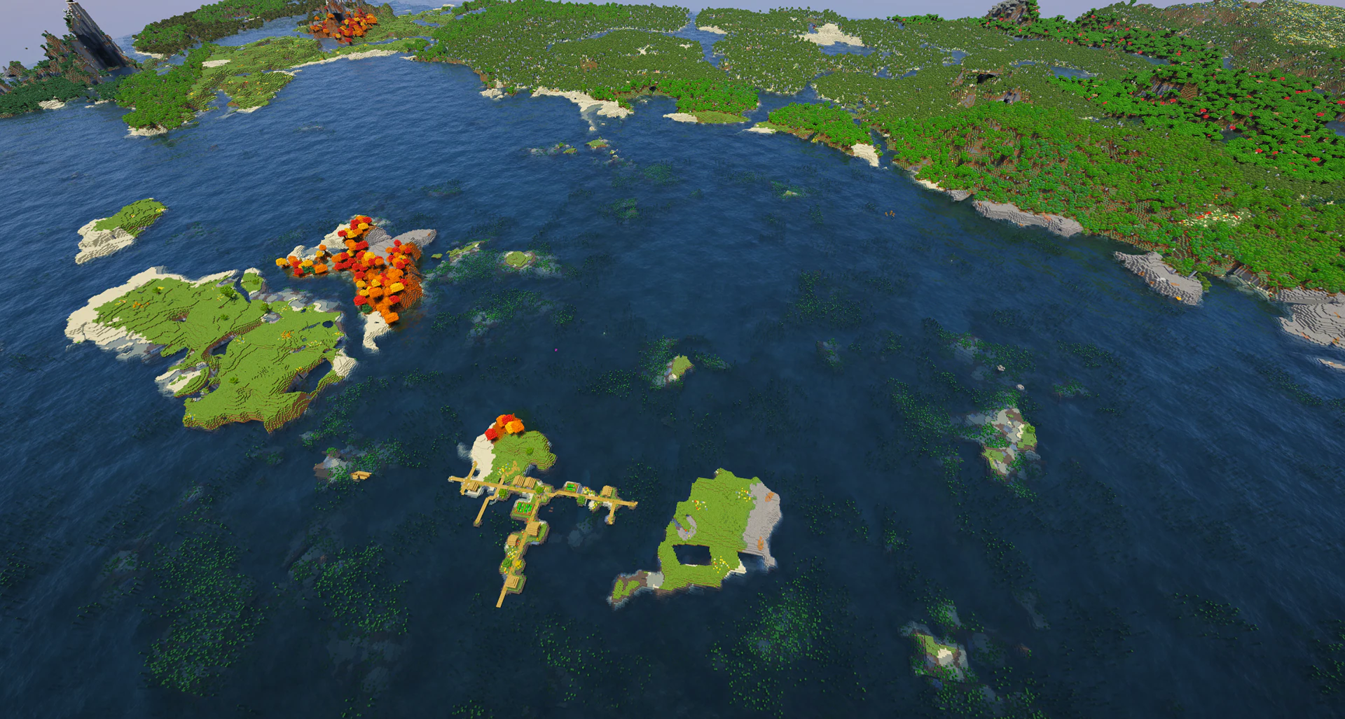 The Tiny Autumn Island