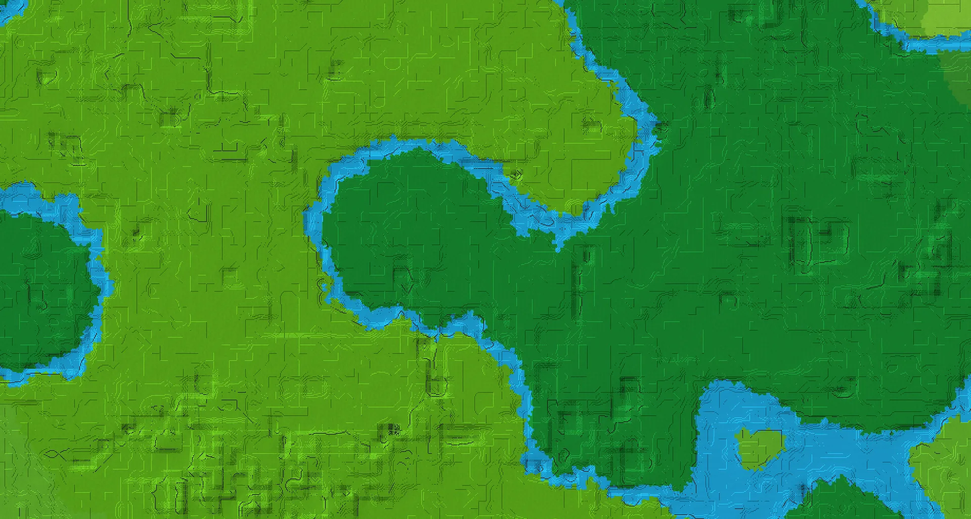Seed map — Jungle Temple North of the Sparse Jungle Start with Ruined Portal