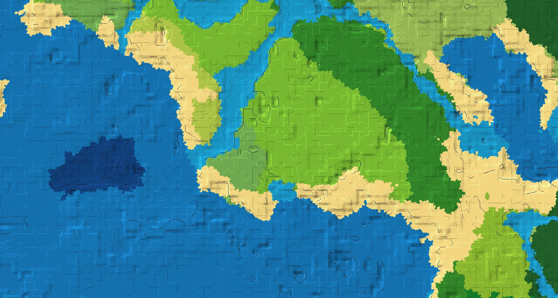 Seed map — Village Southwest of the Forest Start
