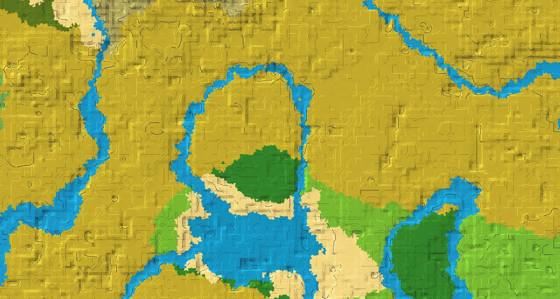 Seed map — Village Southeast of the Savanna Start