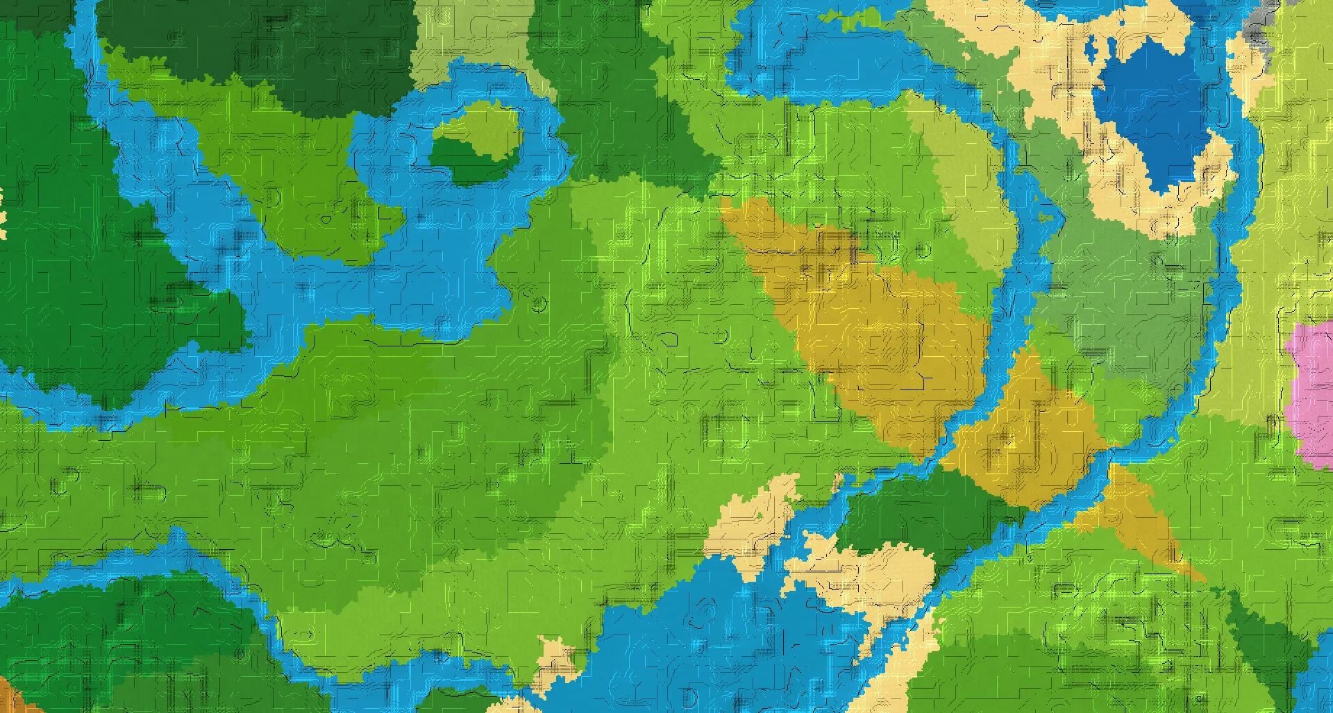 Seed map — Cherry Grove and Village from Forest