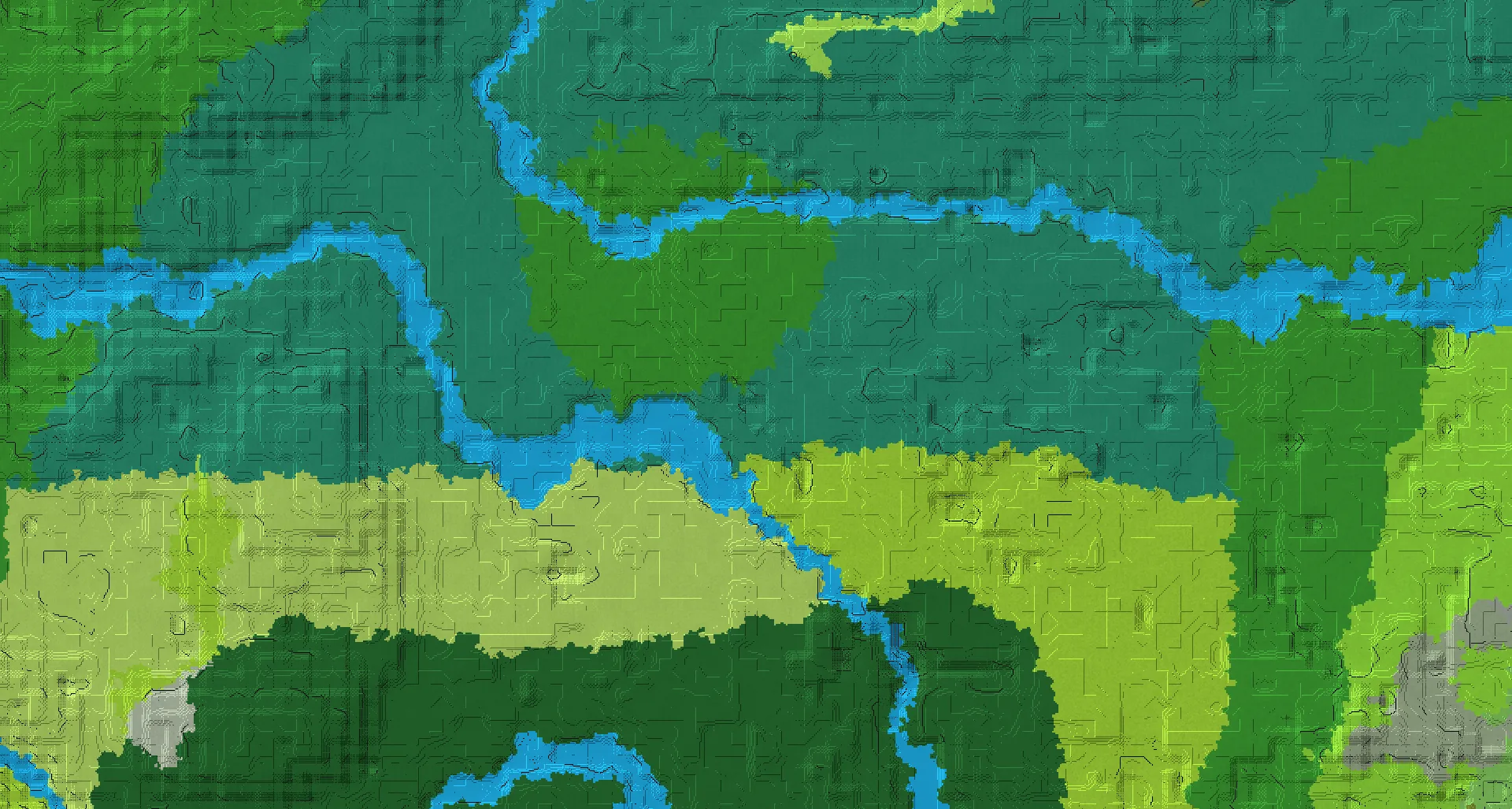 Seed map — Taiga Start with Trial Chambers at -16, -48