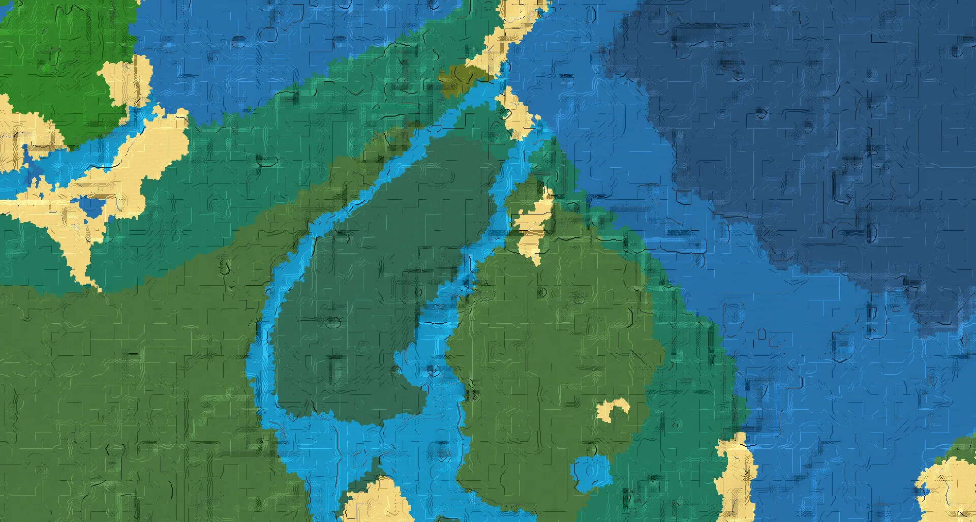 Seed map — Trail Ruins Southwest of a Old Growth Pine Taiga Start