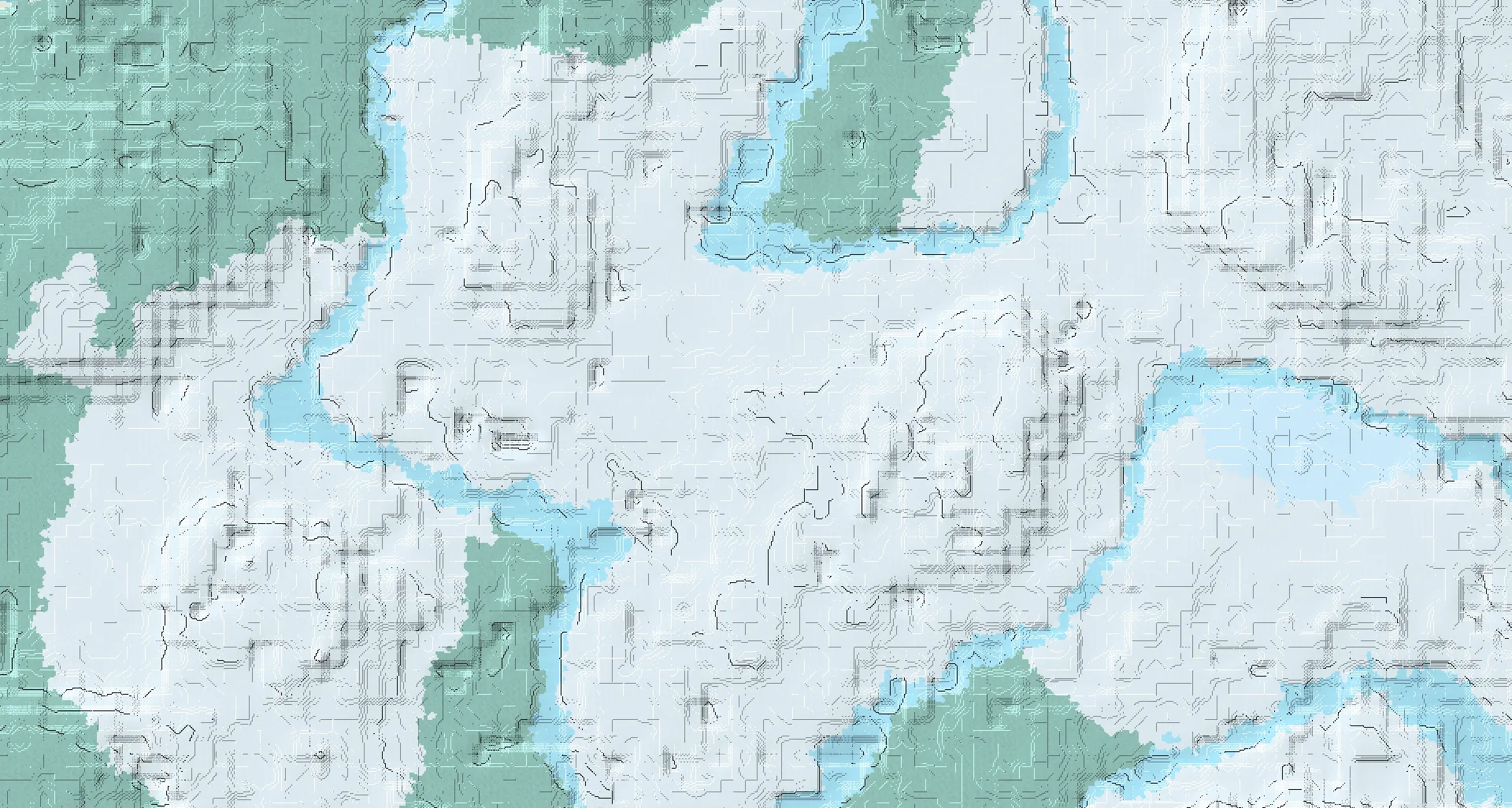 Seed map — Igloo Southwest of the Snowy Plains Start