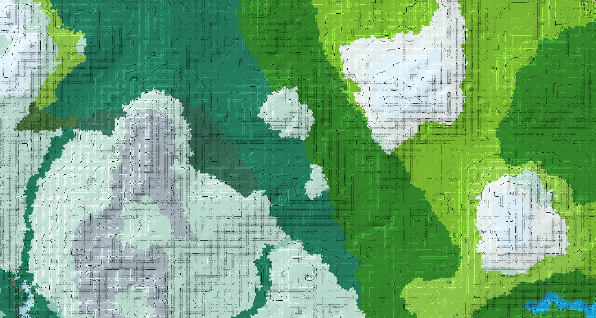 Seed map — Forest Start and an Ancient City Route