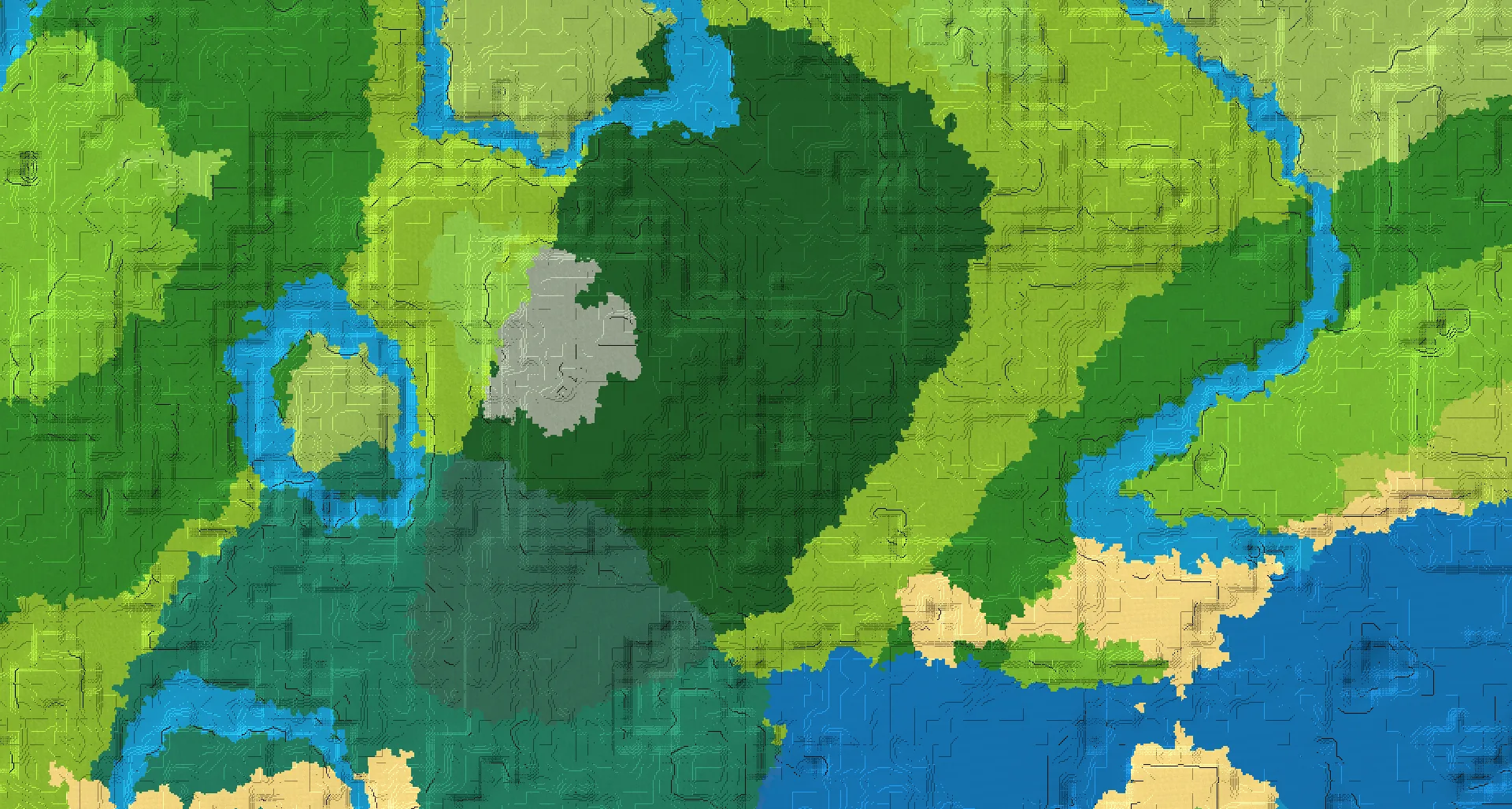 Seed map — Woodland Mansion Southeast of the Forest Start with Trial Chambers