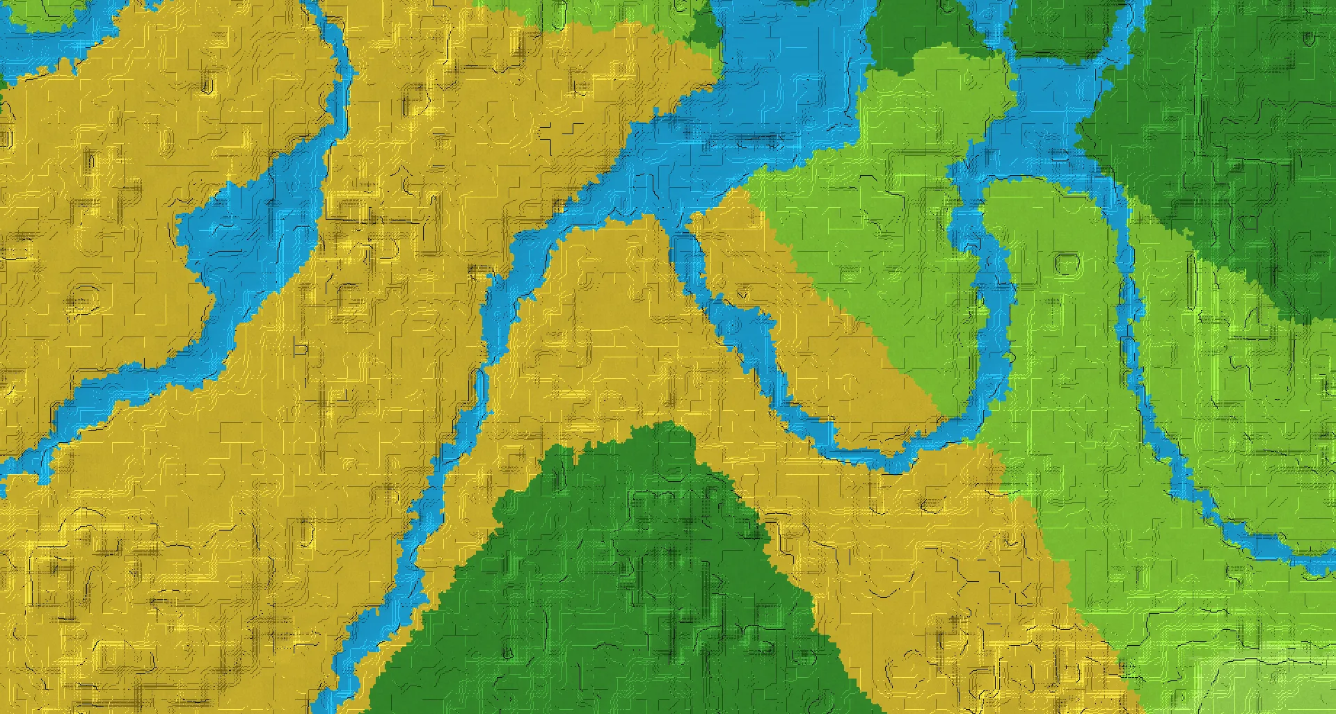 Seed map — Trial Chambers East of a Savanna Start