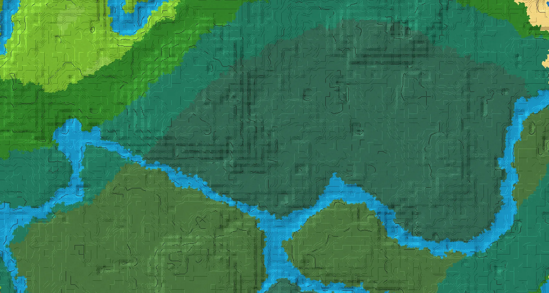 Seed map — Stronghold Northwest of a Plains Start with Trial Chambers