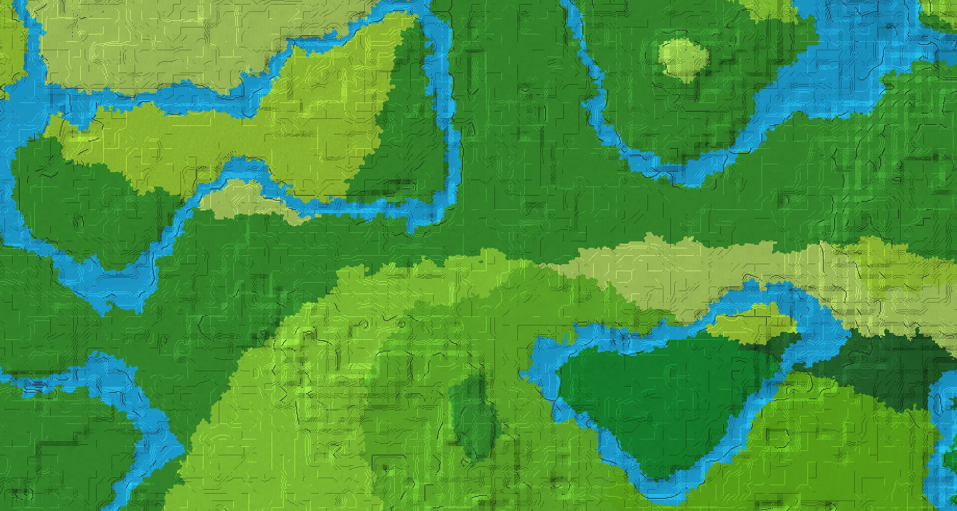 Seed map — Plains Start with Trial Chambers with Ruined Portal