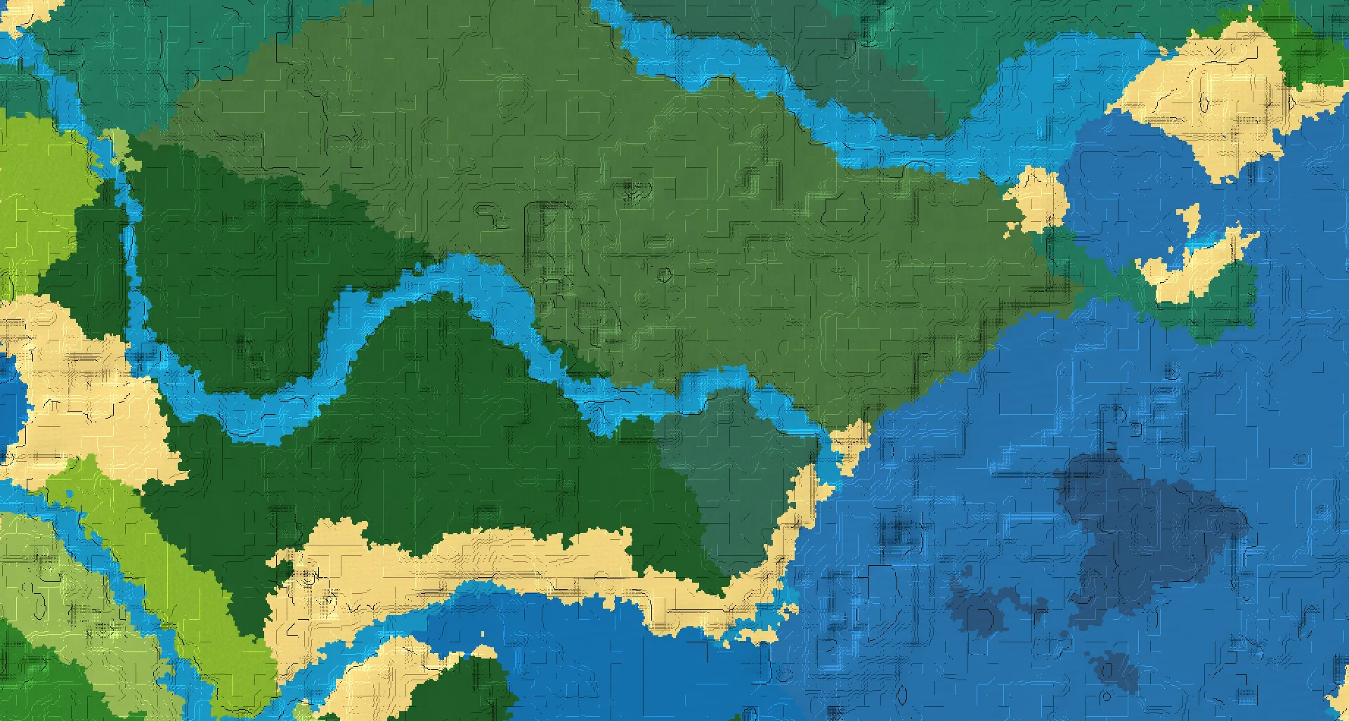 Seed map — River Southeast of a Old Growth Pine Taiga Start