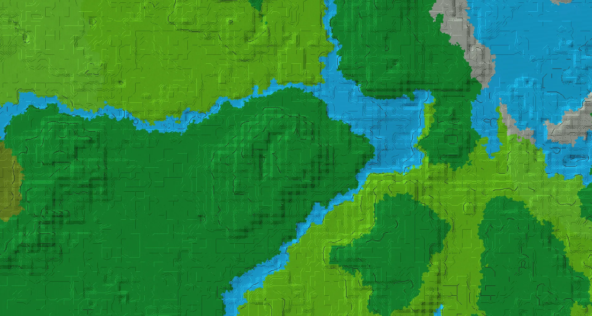 Seed map — Jungle Temple Northeast of the Jungle Start with Ruined Portal