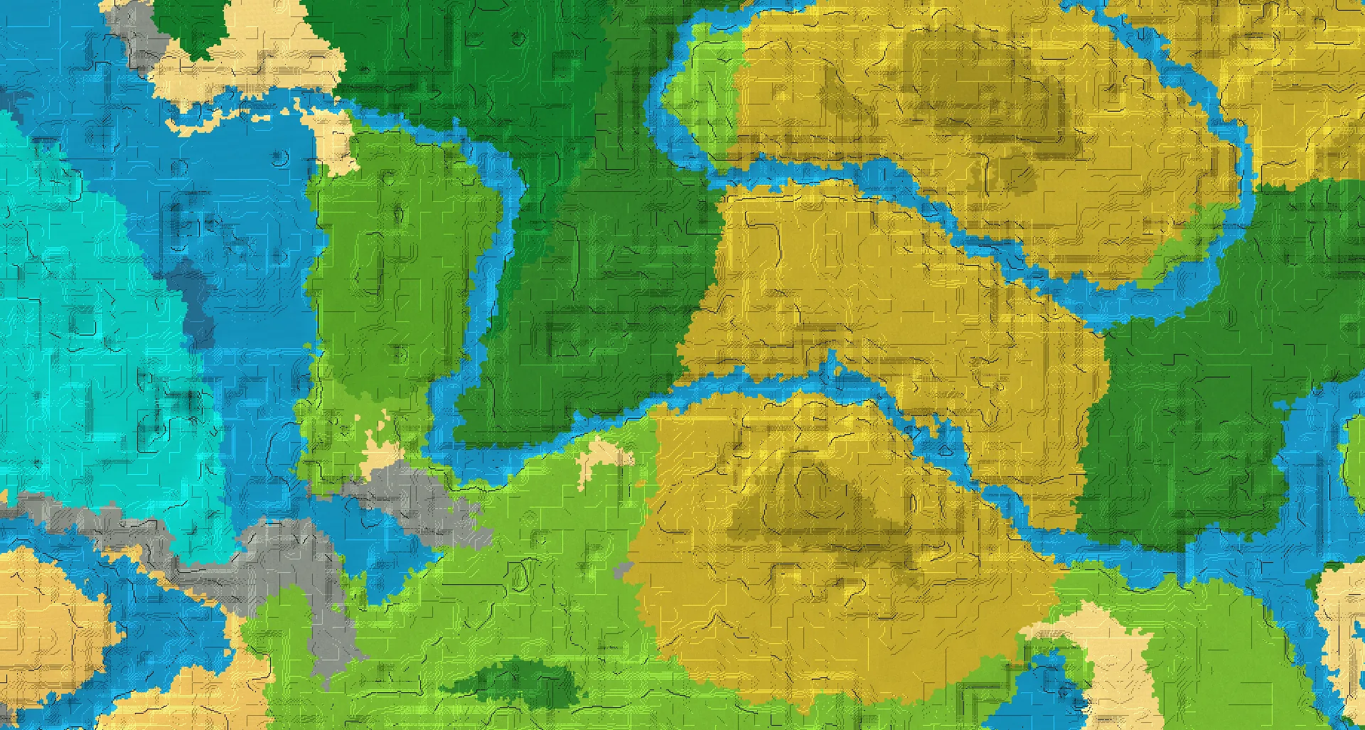 Seed map — Savanna At the same X/Z position as a Forest Start with Ruined Portal