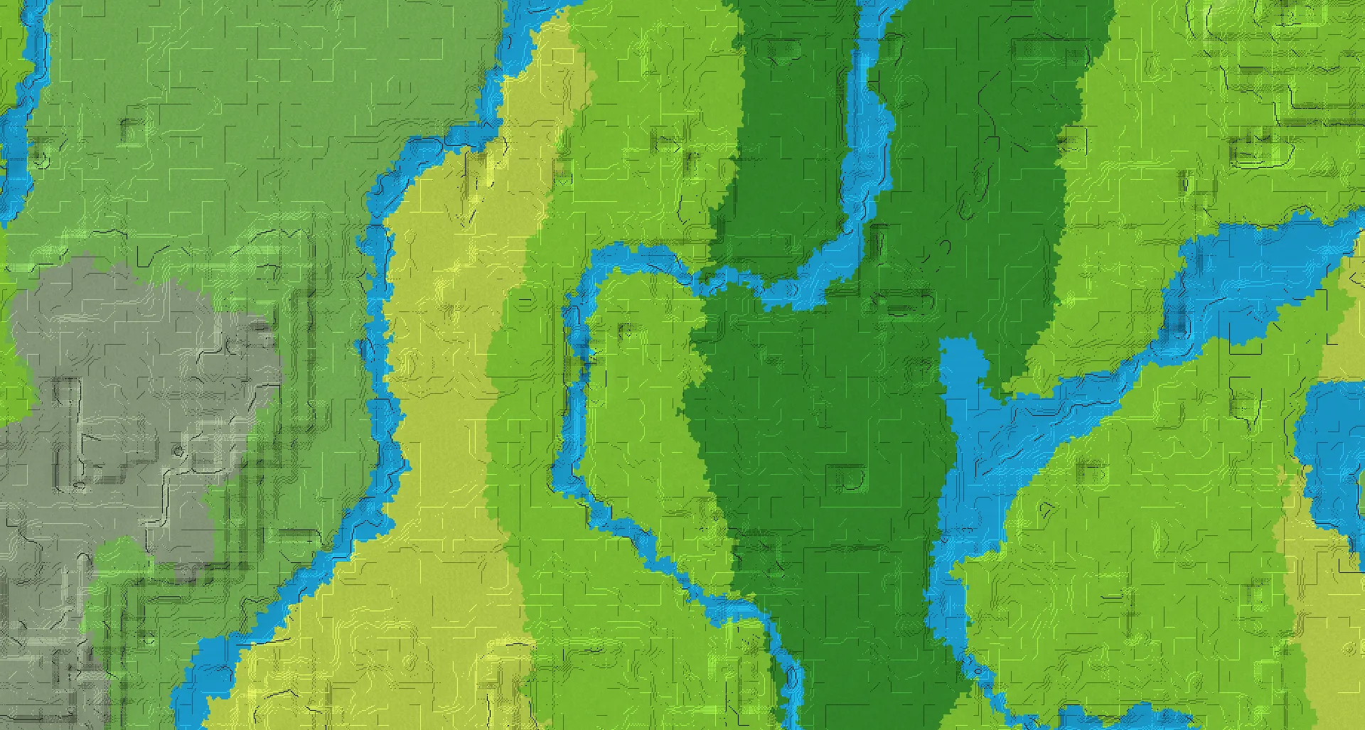 Seed map — Village Southeast of the Sunflower Plains Start