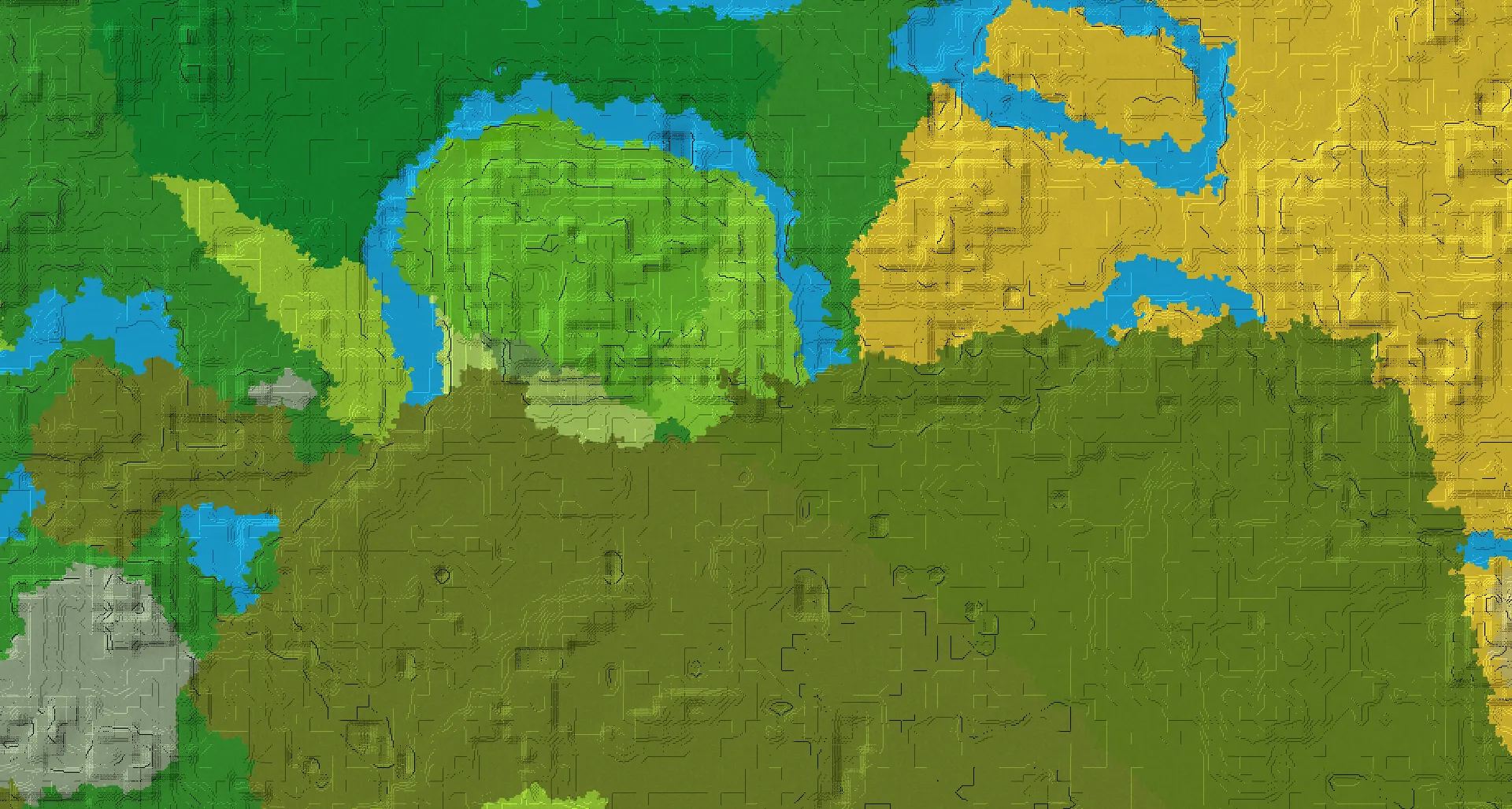 Seed map — Mangrove Swamp Southeast of a Jungle Start