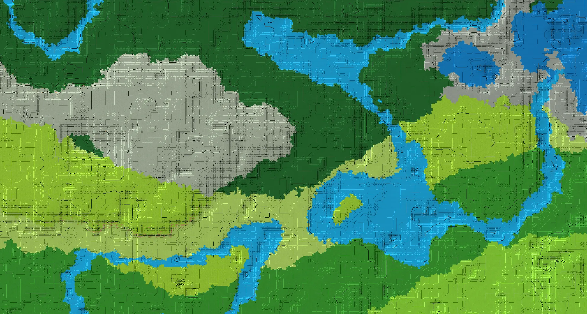 Seed map — Cave Exploration below a Dark Forest Start with Trail Ruins