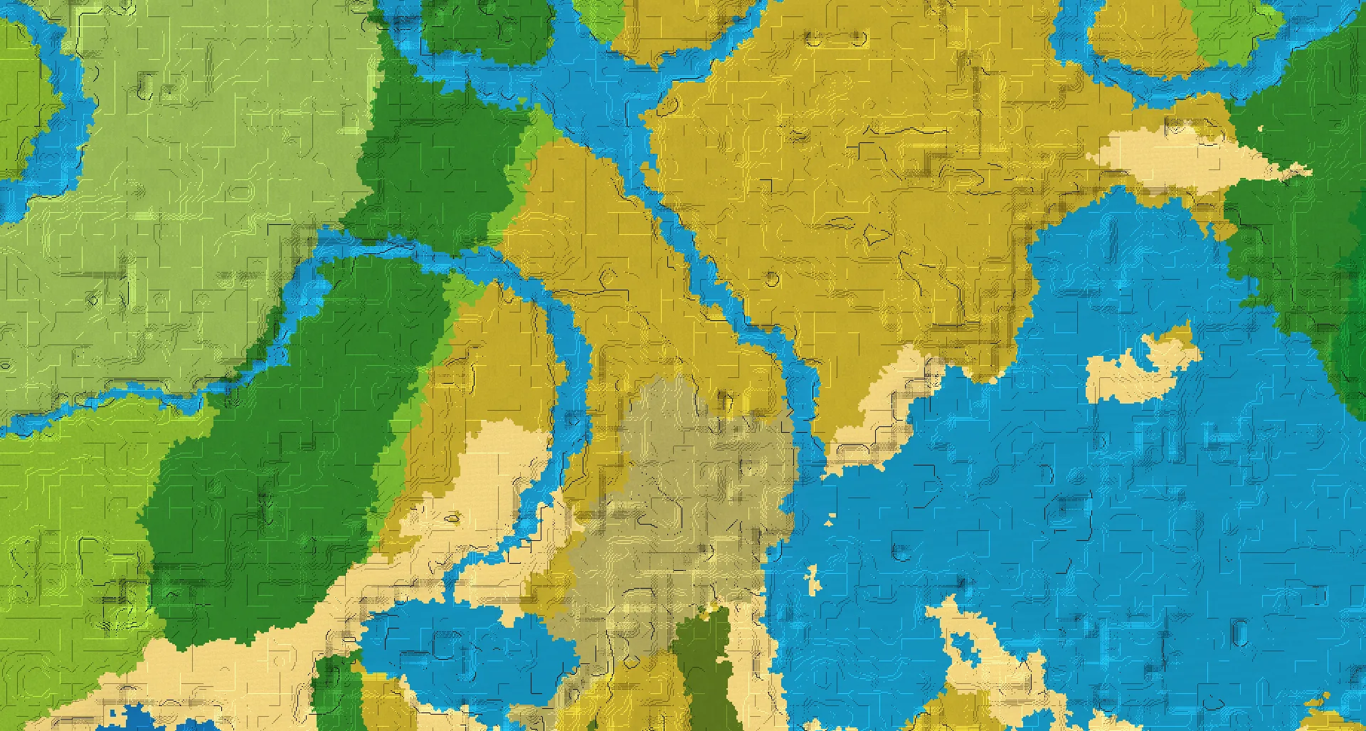 Seed map — Savanna Start with Ruined Portal at -32, 64