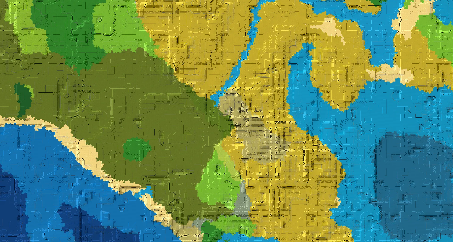 Seed map — Mangrove Swamp West of a Savanna Start