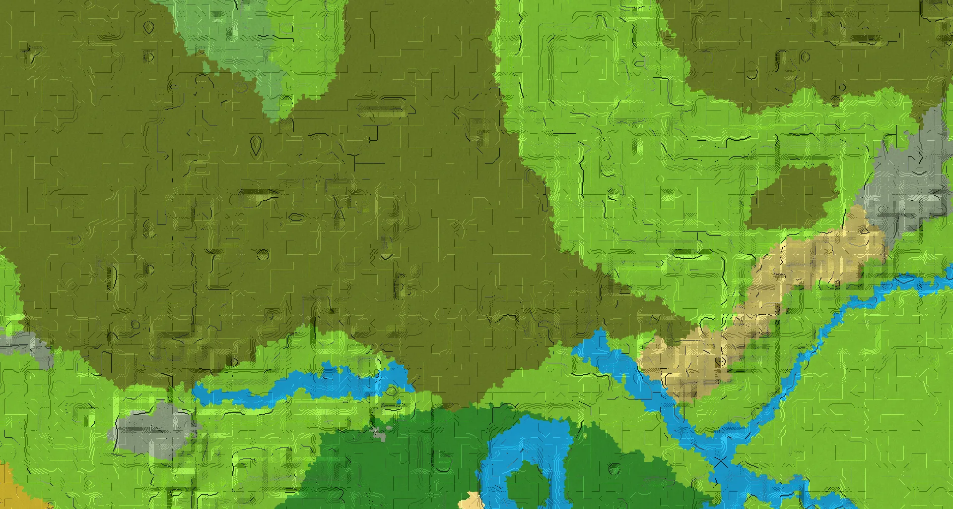 Seed map — Witch Hut West of a Swamp Start