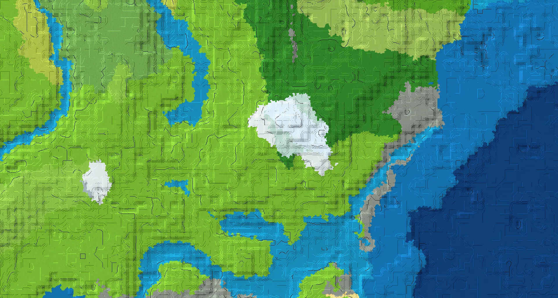 Seed map — Deep Dark North of a Plains Start