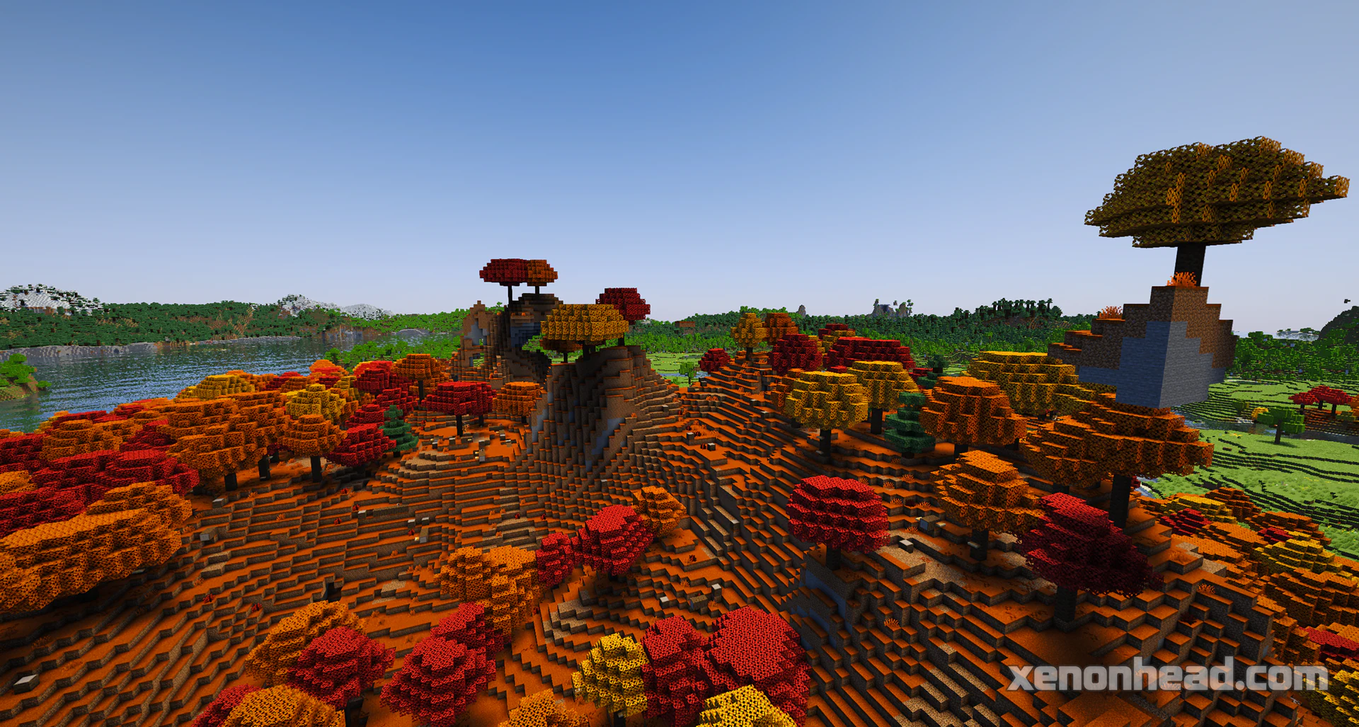 The Tiny Autumn Island