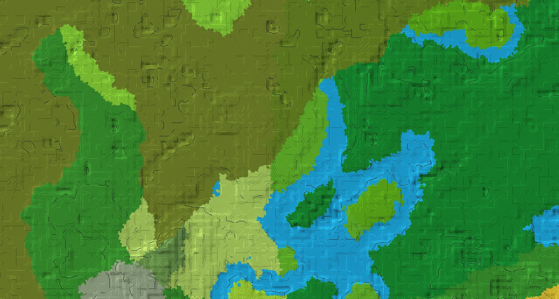 Seed map — Mangrove Swamp Northeast of a Old Growth Birch Forest Start
