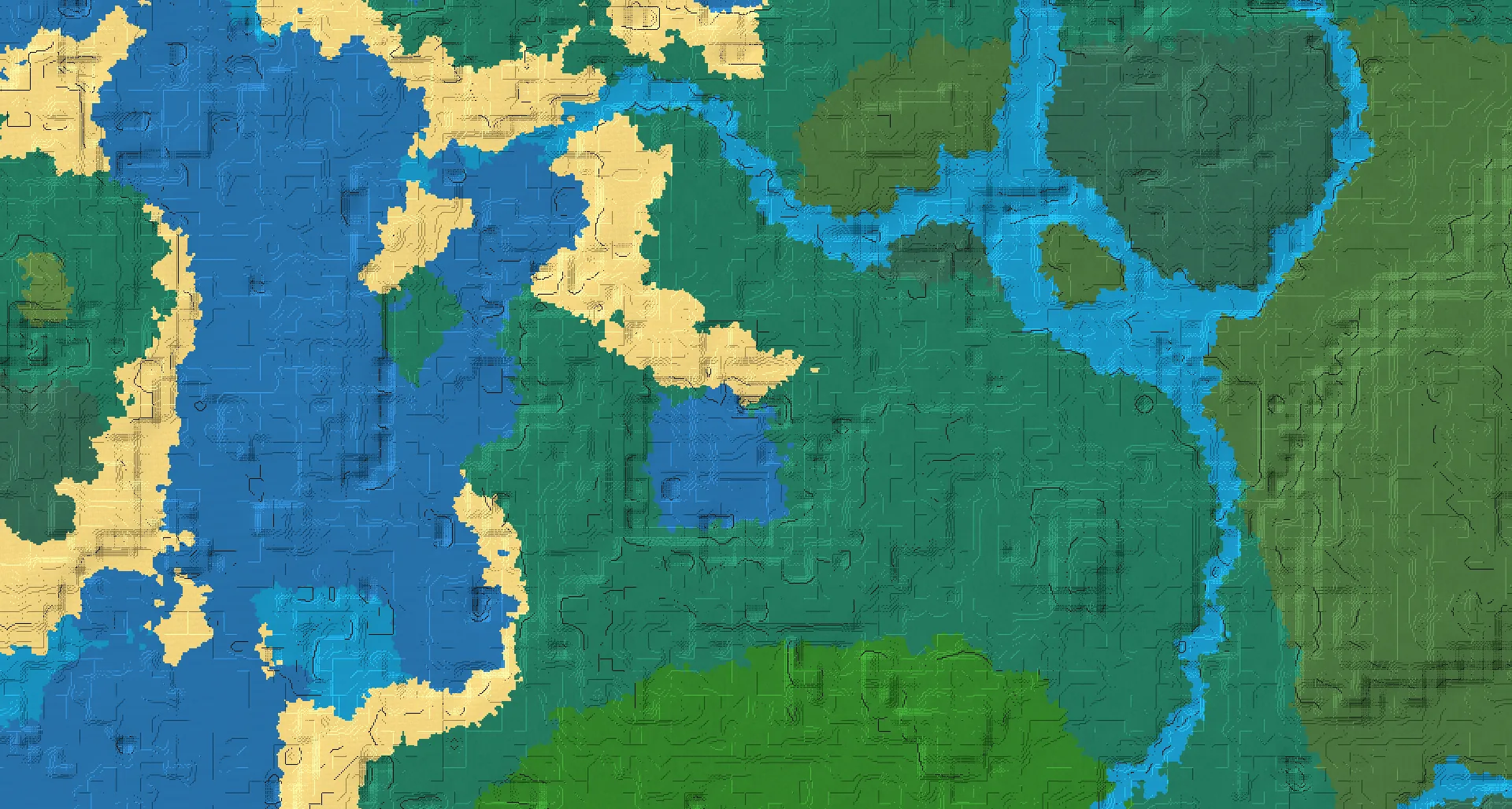 Seed map — Trail Ruins South of a Taiga Start
