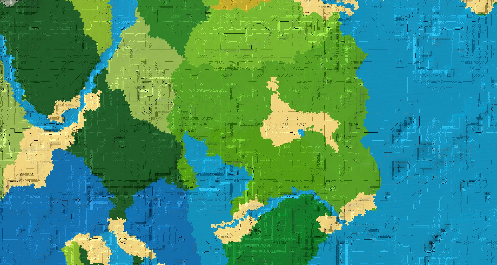 Seed map — Bamboo Jungle Southwest of a Forest Start with Ruined Portal