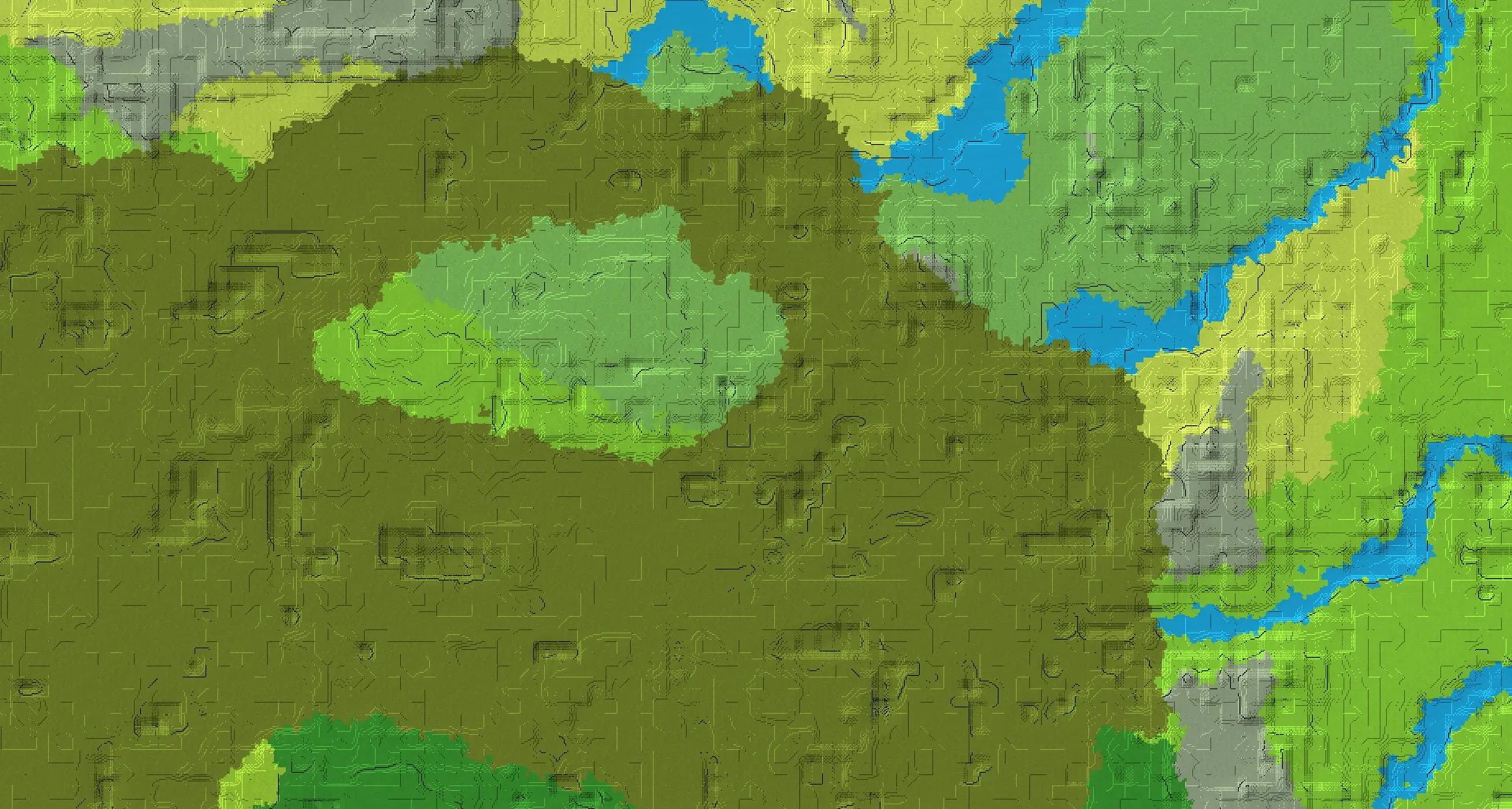 Seed map — Flower Forest North of a Swamp Start