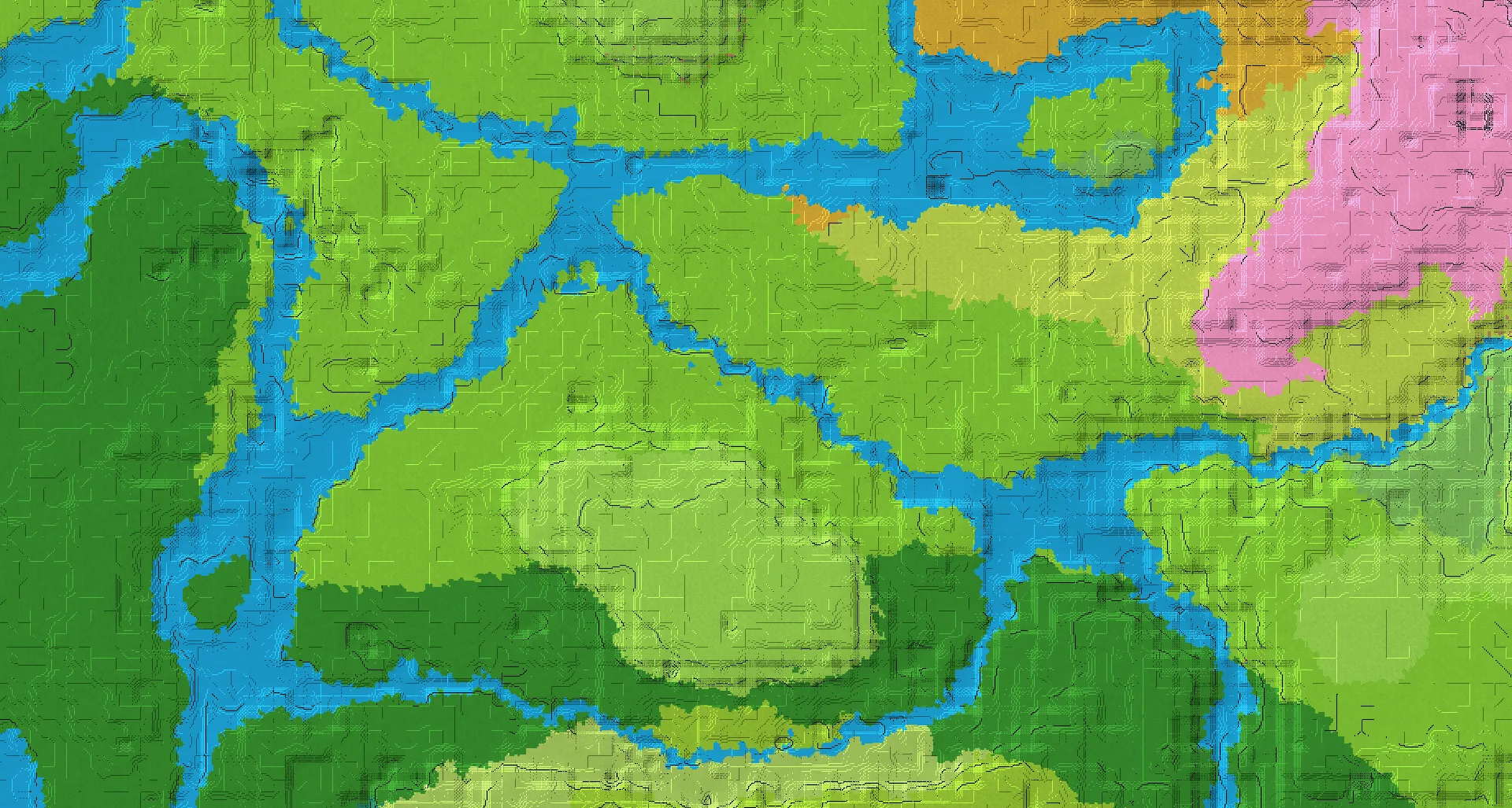 Seed map — Plains Start with Ruined Portal at -32, 0