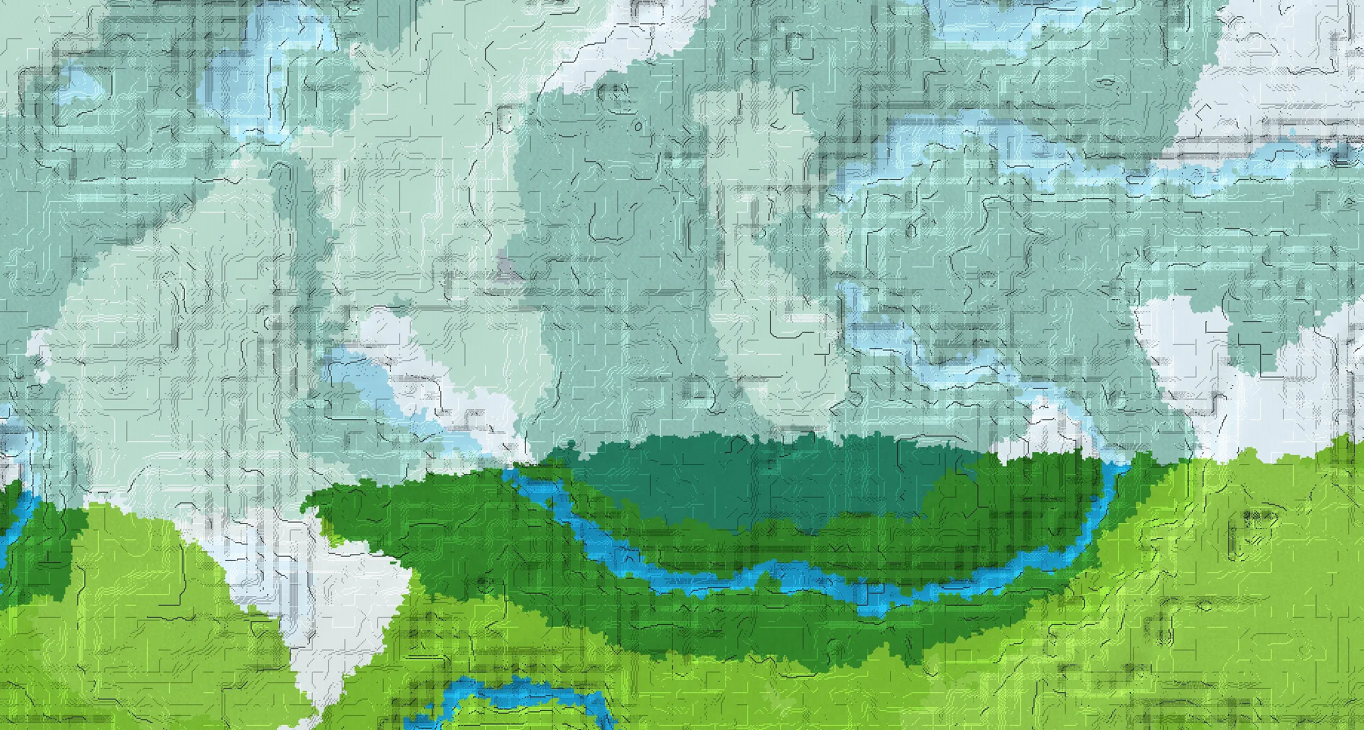 Seed map — Igloo Northwest of a Plains Start