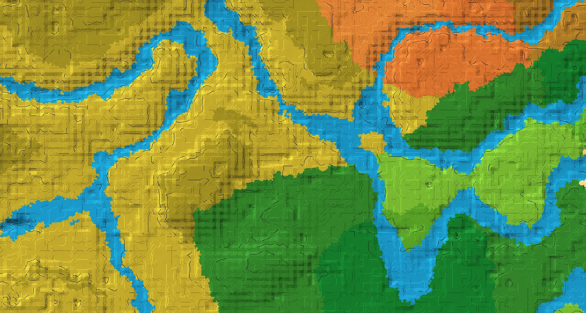 Seed map — Savanna Start with Ruined Portal