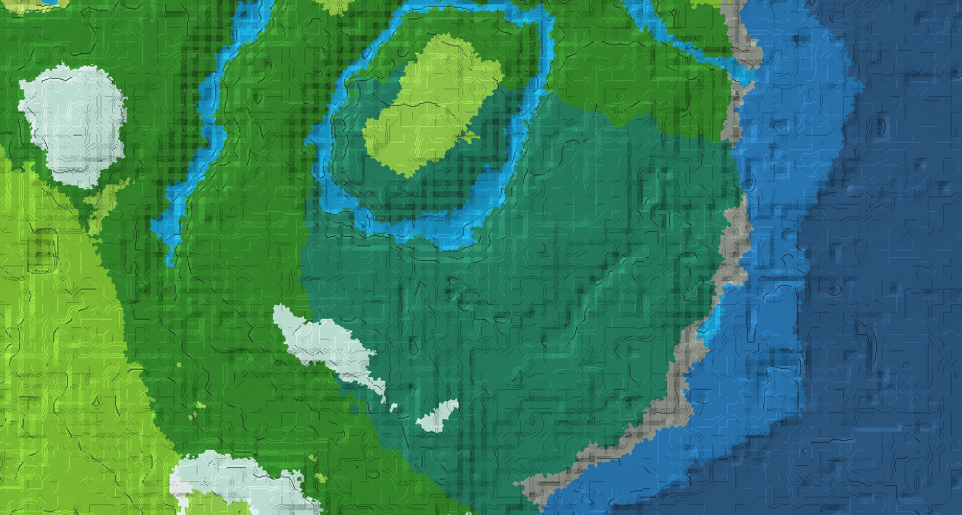 Seed map — Trial Chambers West of a Taiga Start