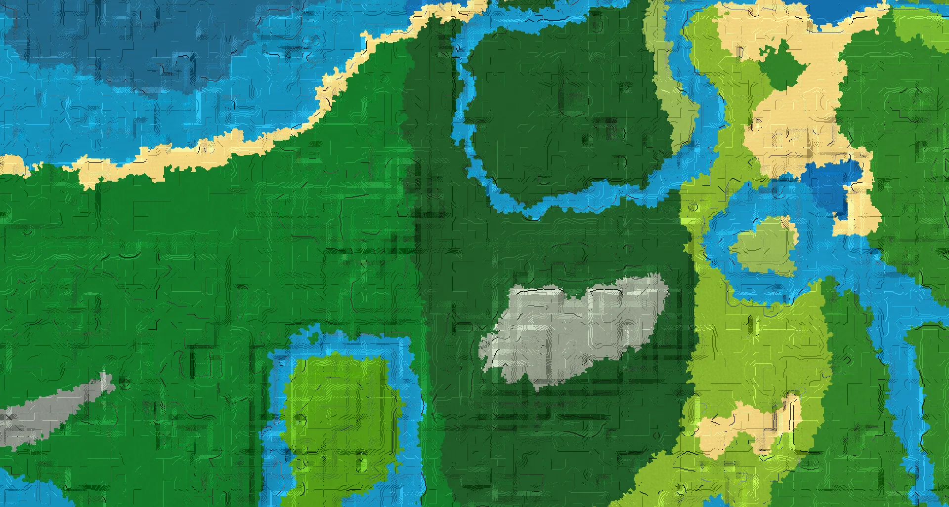 Seed map — Woodland Mansion Southeast of a Jungle Start
