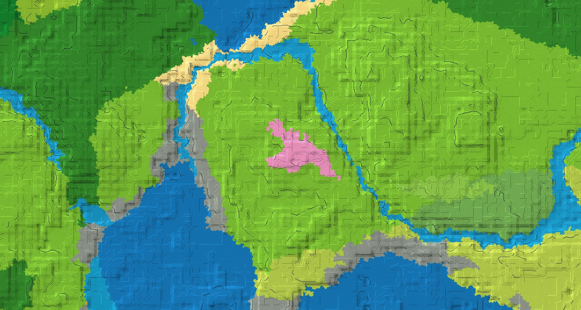 Seed map — Cherry Grove Northeast of a Plains Start with Trial Chambers