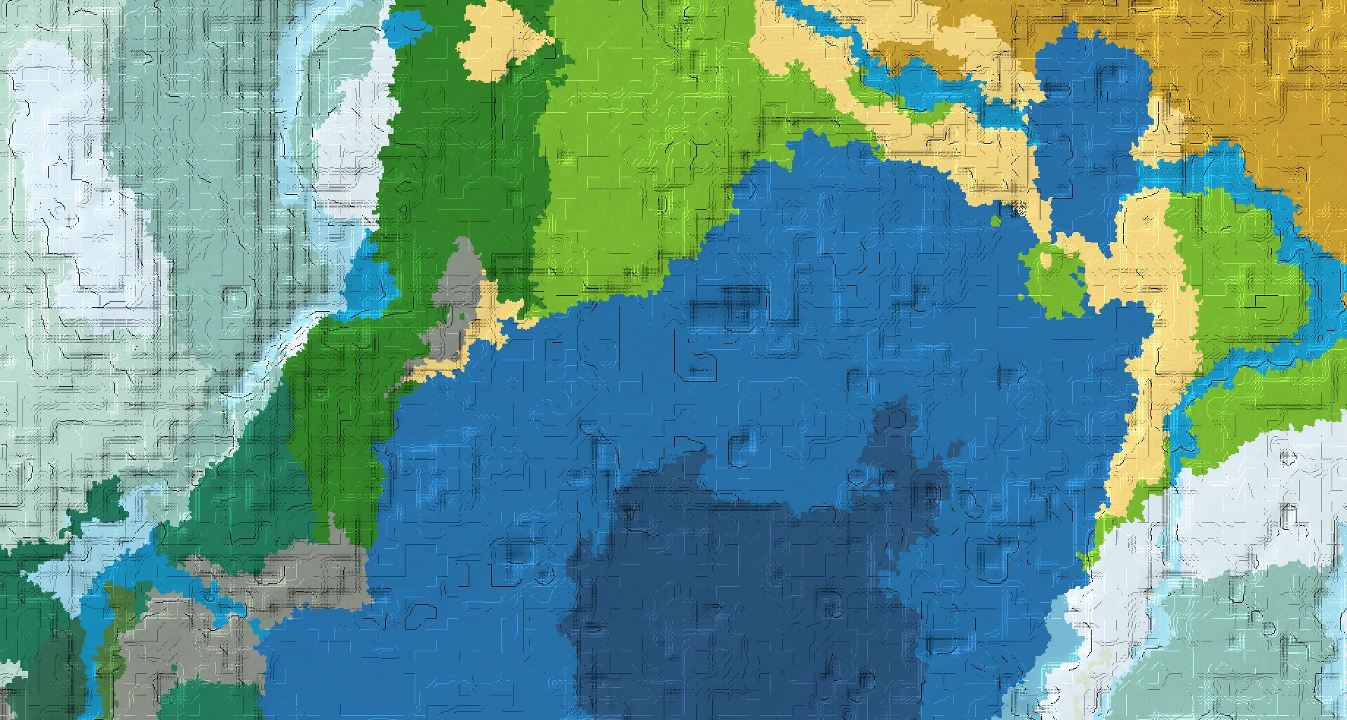 Seed map — Shipwreck South of a Plains Start
