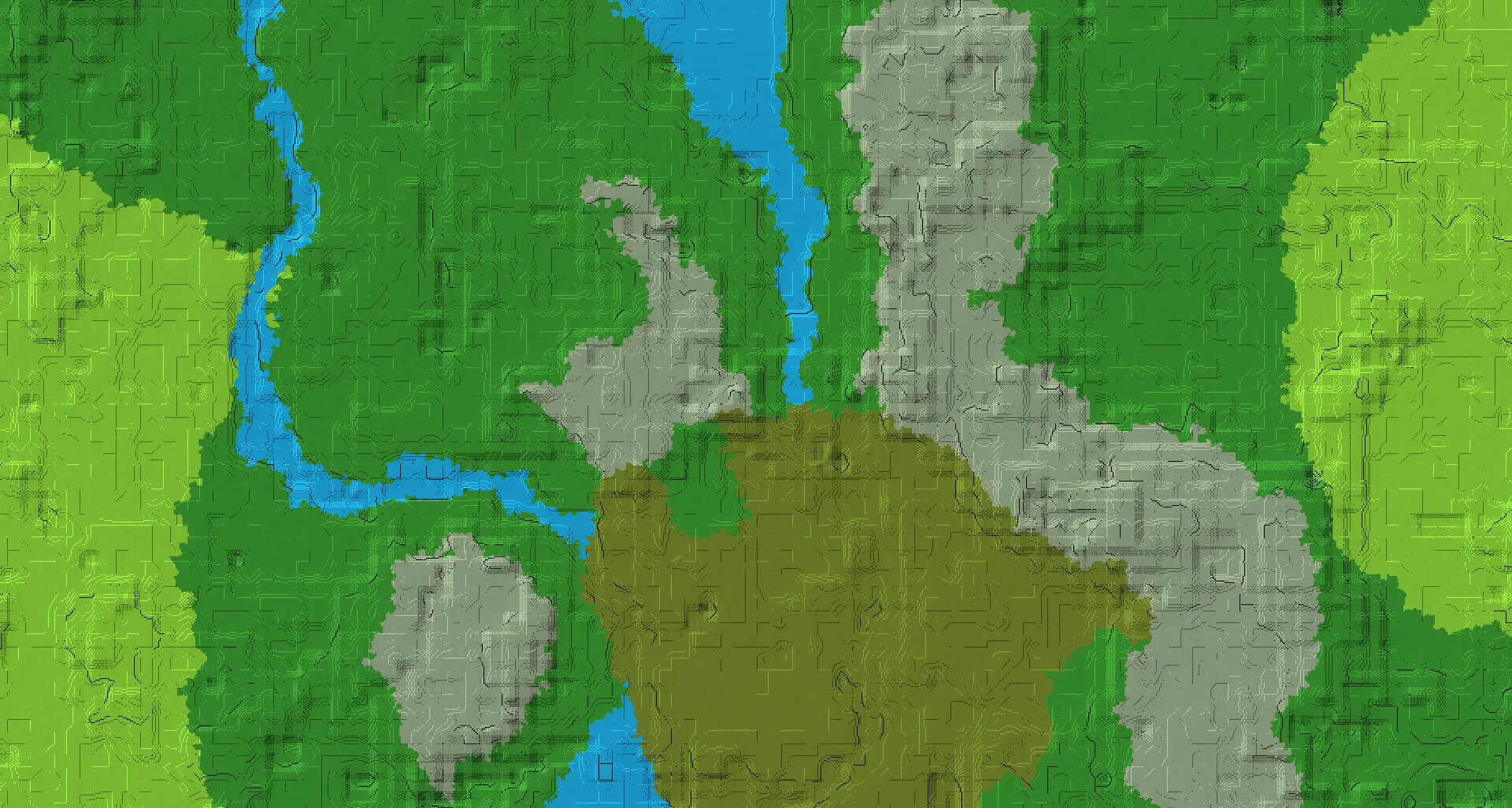 Seed map — Swamp At the same X/Z position as a Forest Start