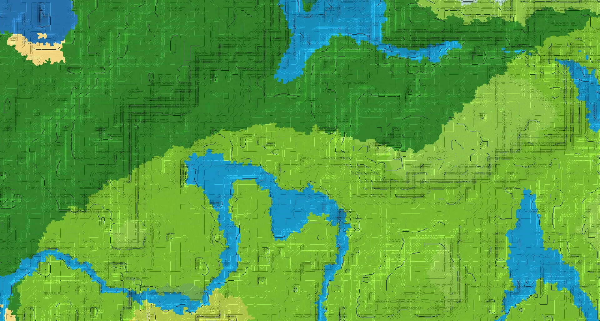 Seed map — Plains Start with Trial Chambers at 32, -64