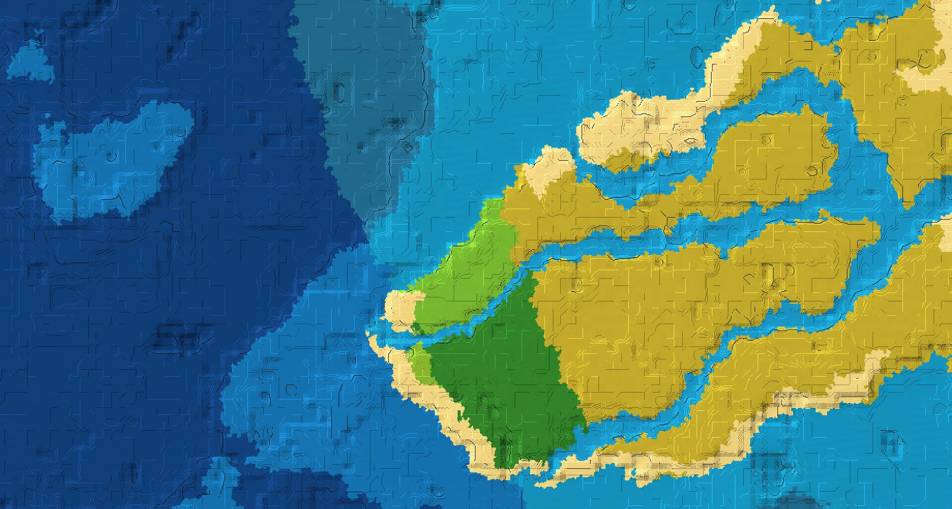 Seed map — Lakeside village