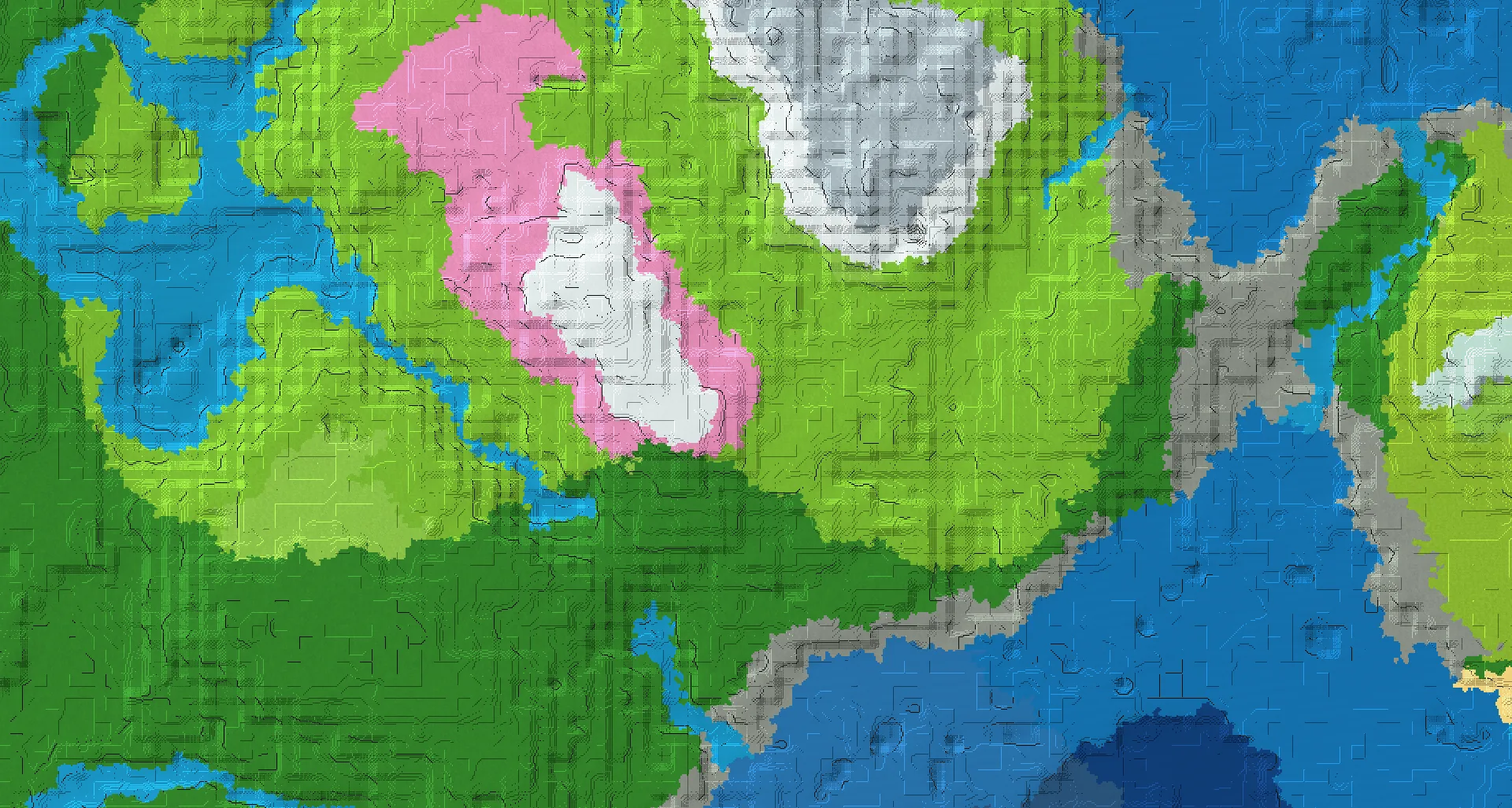 Seed map — Cherry Grove West of a Plains Start with Trial Chambers