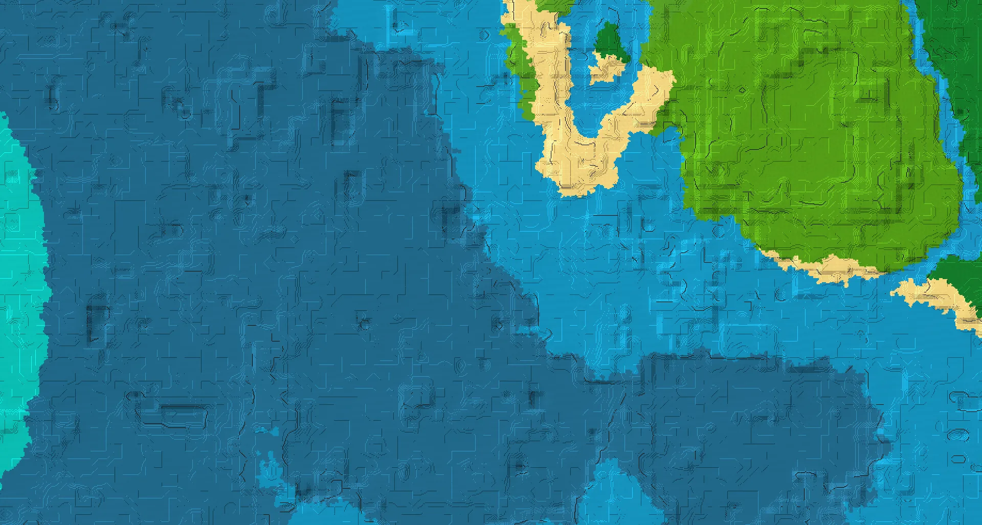 Seed map — Shipwreck Southwest of a Beach Start