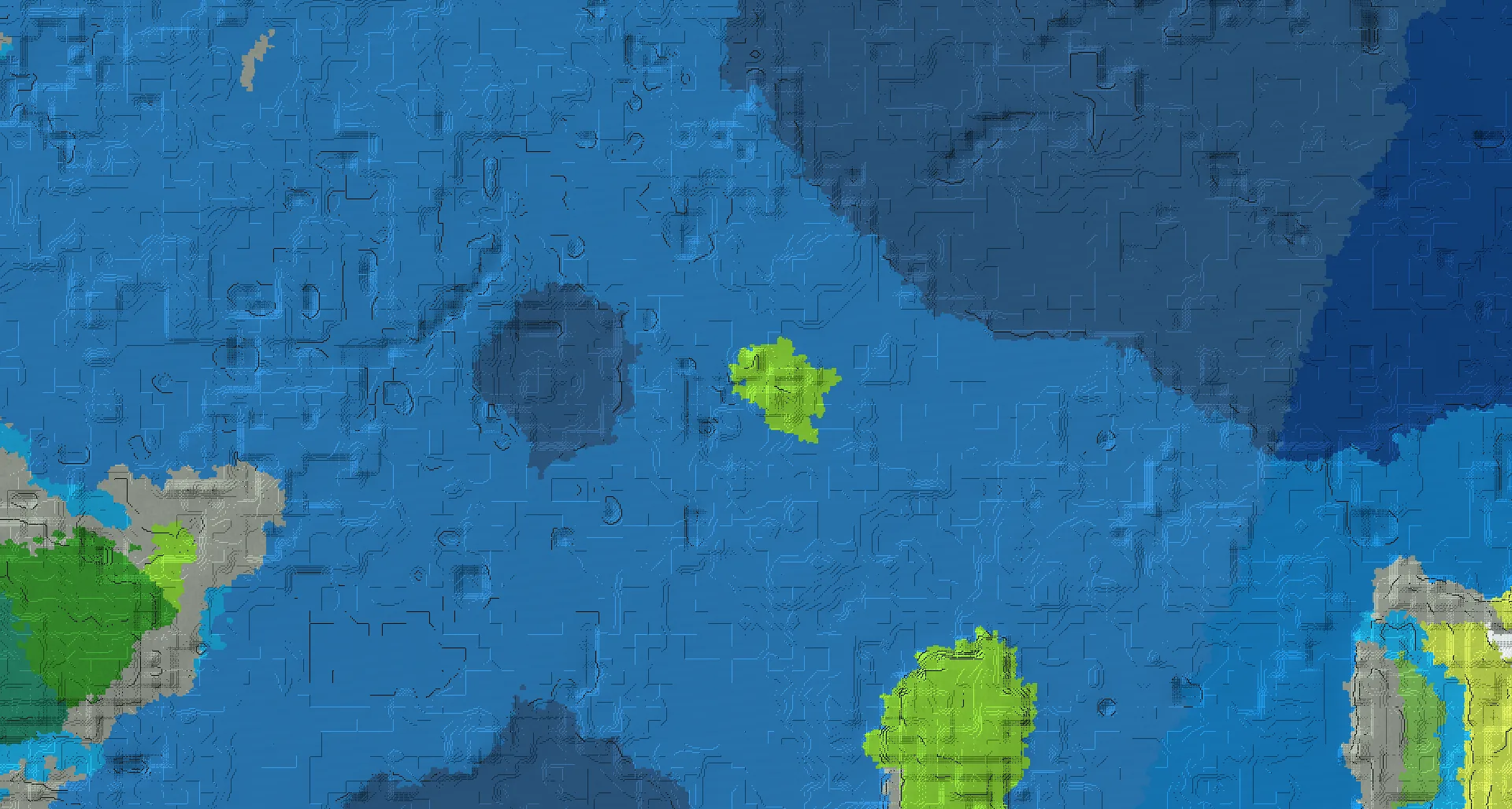 Seed map — Lavafall island village