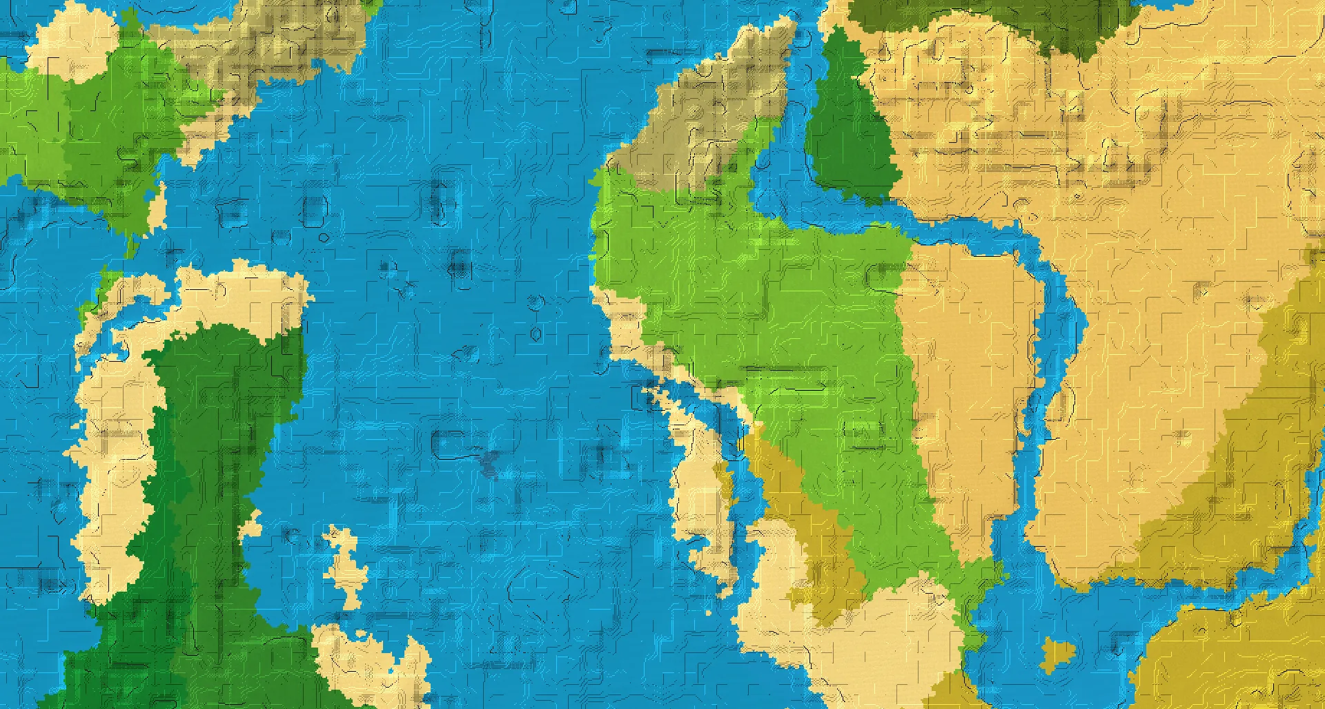 Seed map — Beach West of a Plains Start